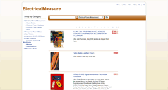 Desktop Screenshot of electricalmeasure.com